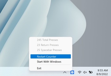key press counter windows